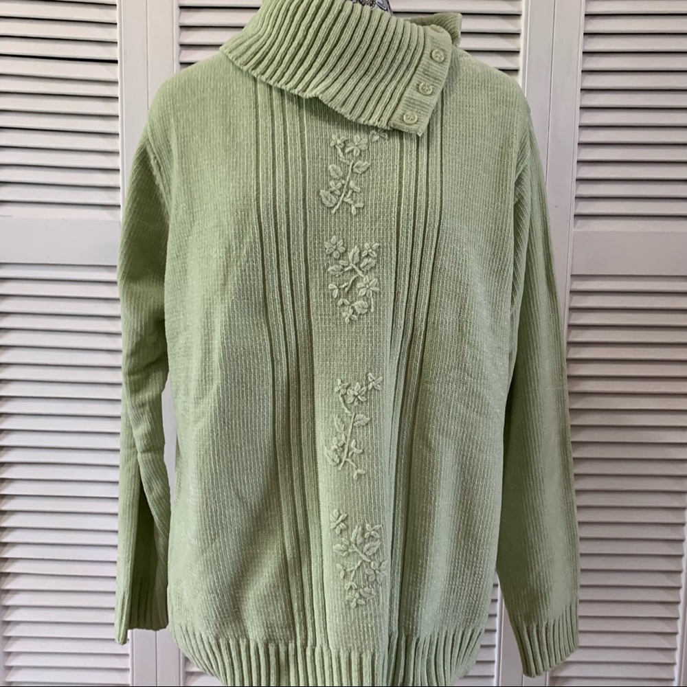KS-Sport by Knit Set Ladies Long Sleeve Sweater